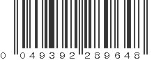 UPC 049392289648