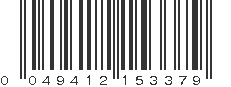 UPC 049412153379