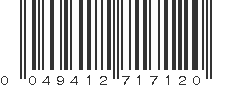 UPC 049412717120