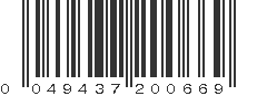 UPC 049437200669