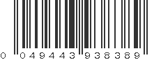 UPC 049443938389