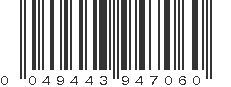 UPC 049443947060