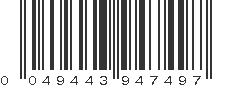 UPC 049443947497