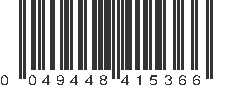 UPC 049448415366