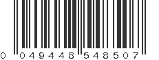 UPC 049448548507