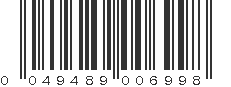 UPC 049489006998