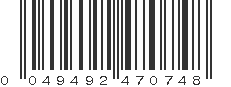 UPC 049492470748