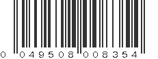 UPC 049508008354