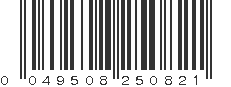 UPC 049508250821