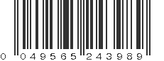 UPC 049565243989