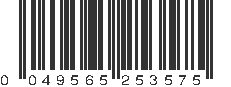 UPC 049565253575