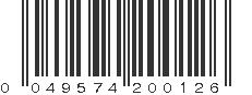 UPC 049574200126