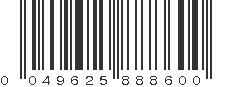 UPC 049625888600