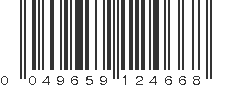 UPC 049659124668