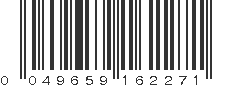 UPC 049659162271