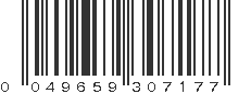 UPC 049659307177