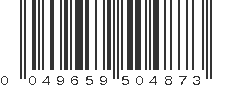 UPC 049659504873