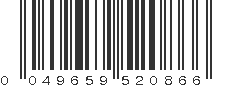 UPC 049659520866