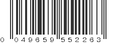 UPC 049659552263