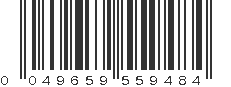 UPC 049659559484