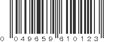 UPC 049659610123