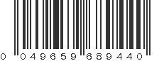 UPC 049659689440