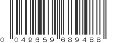 UPC 049659689488