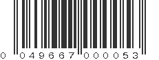 UPC 049667000053