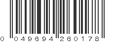 UPC 049694260178