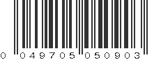 UPC 049705050903