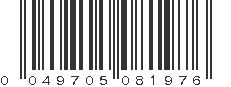 UPC 049705081976