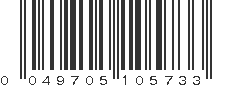 UPC 049705105733