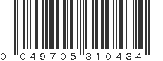 UPC 049705310434