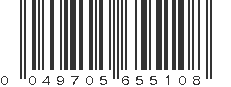 UPC 049705655108