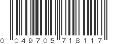 UPC 049705718117