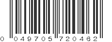 UPC 049705720462