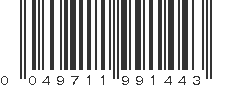 UPC 049711991443