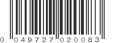 UPC 049727020083