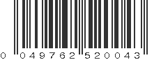 UPC 049762520043