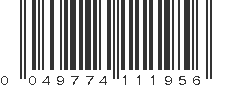 UPC 049774111956