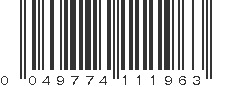 UPC 049774111963