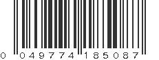 UPC 049774185087