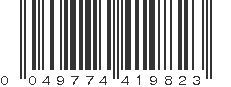 UPC 049774419823