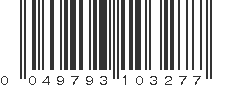 UPC 049793103277