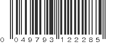 UPC 049793122285