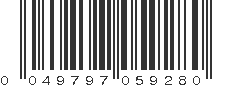 UPC 049797059280