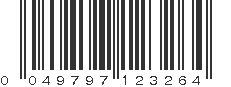 UPC 049797123264