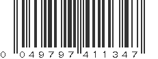 UPC 049797411347