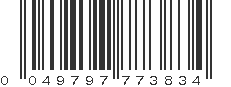 UPC 049797773834