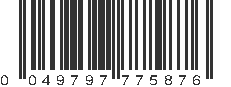 UPC 049797775876